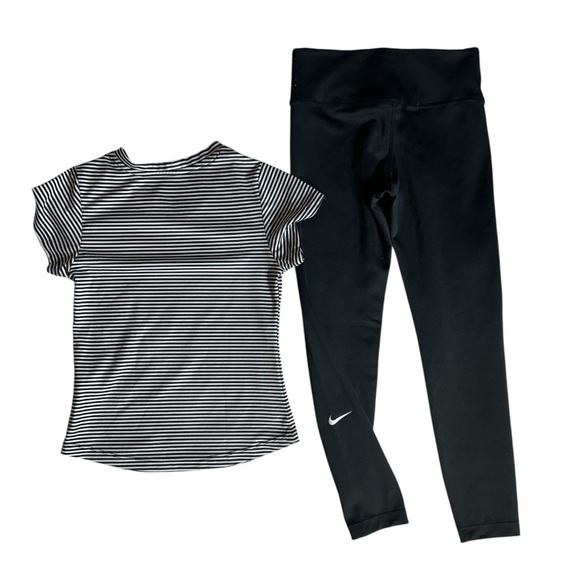 EUC girls athletic wear lot- Hanna Anderson, Nike, & Champion 5/6 - Picture 5 of 5